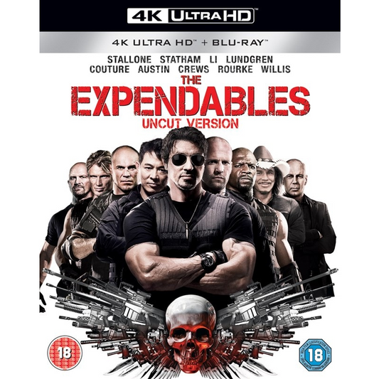 4K Blu-Ray - The Expendables (18) Preowned