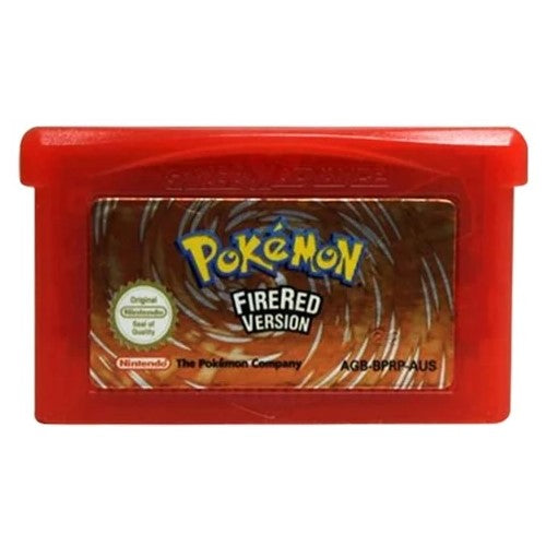 GameBoy Advance - Pokemon: FireRed Version (3) Unboxed Preowned