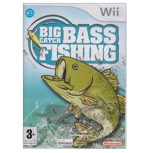 Wii - Big Catch: Bass Fishing (3+) Preowned