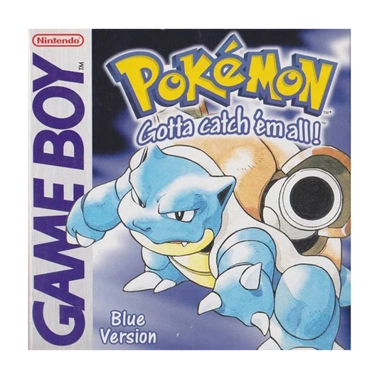 Gameboy - Pokemon: Blue Version Boxed With Manual (3) Preowned