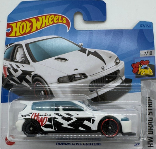 Hot Wheels - Drag Strip - Honda Civic Custom 2023 172/250 (3+) Preowned