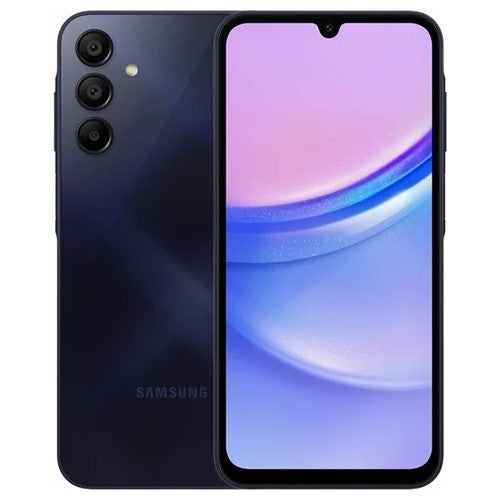 Samsung Galaxy A15 128GB Dual Sim Unlocked Blue Black Grade C Preowned