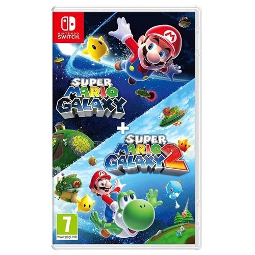 Switch - Super Mario Galaxy + Super Mario Galaxy 2 (7) Preowned