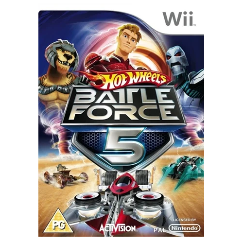 Wii - Hot Wheels: Battle Force 5 (PG) Preowned