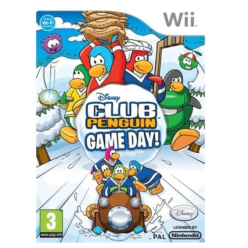 Wii - Club Penguin Game Day (3) Preowned