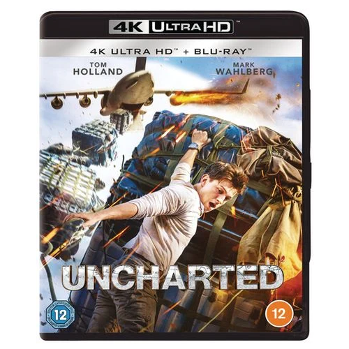 4K Blu-Ray - Uncharted (12) Preowned