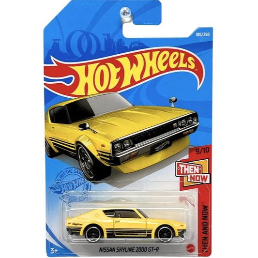 Hot Wheels - Then & Now - Nissan Skyline 2000 GT-R 2021 180/250 (3+) Preowned