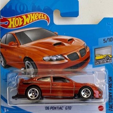 Hot Wheels - Factory Frecsh - '06 Pontiac Gto 2021 87/250 (3+) Preowned