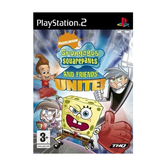 PS2 - Spongebob Squarepants and Friends Unite! (3) Preowned