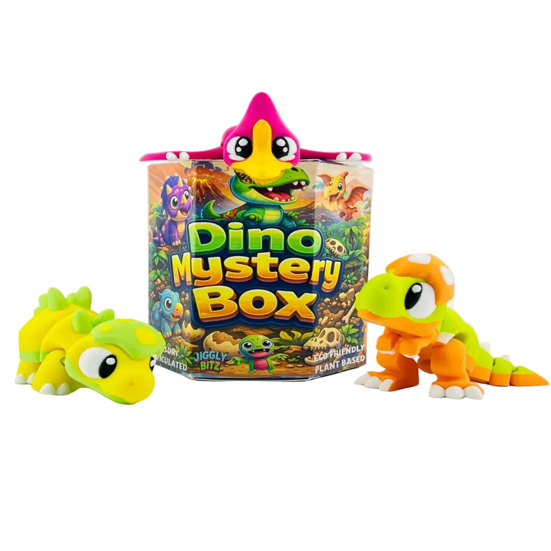 Jiggly Bitz - Dino Mystery Box (3+) Sealed