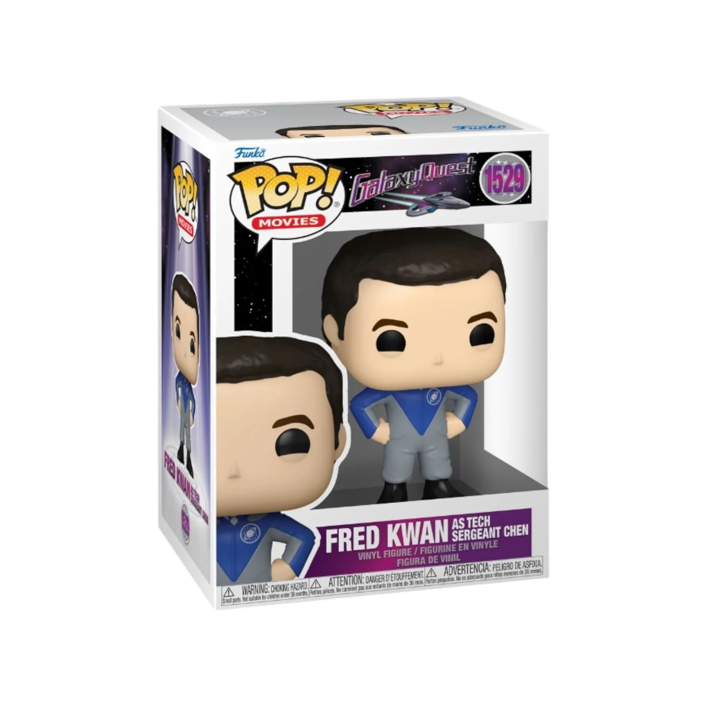 Funko Pop! - Galaxy Quest [1529] Fred Kwan As Tech Sergeant Chen (3+) Preowned