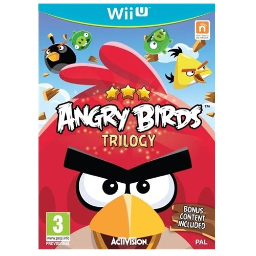 Wii U - Angry Birds Trilogy (3) Preowned
