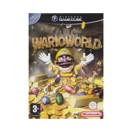 Gamecube - Wario World + Manual Boxed (3) Preowned