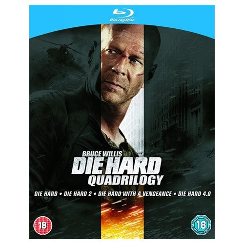 Blu-Ray Boxset - Die Hard Quadrilogy (18) Preowned