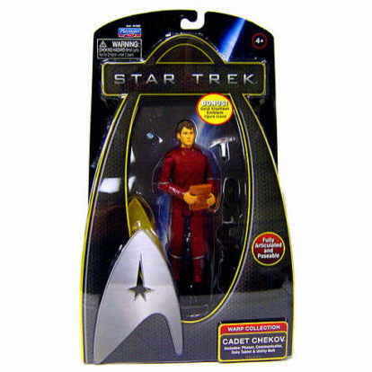 Playmates - Star Trek Warp Collection - Cadet Chekov (4+) Preowned