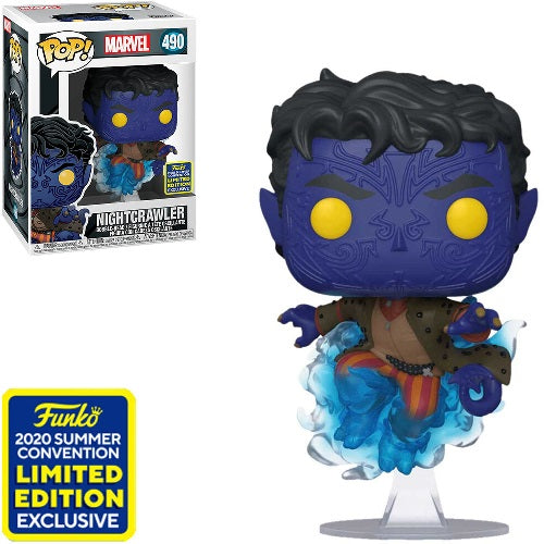 Funko Pop - Marvel [490] Nightcrawler 2020 Summer Convention Preowned