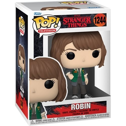 Funko Pop - Stranger Things [1244] Robin (3+) Preowned