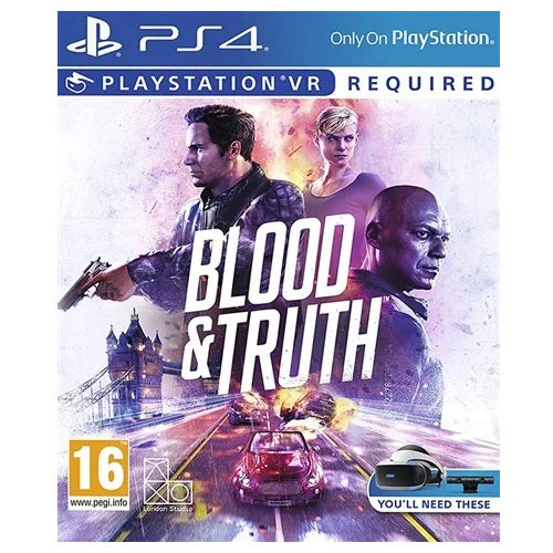 PS4 - Blood & Truth (16) Preowned