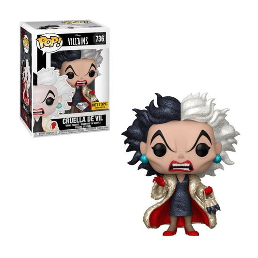 Funko Pop! - Disney Villians [736] Cruella De Vil Diamond (3+) Preowned