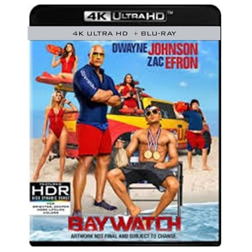 4K Blu-Ray - Baywatch (15) Preowned