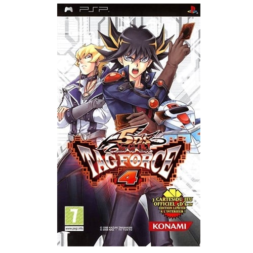 PSP - Yu-Gi-Oh! Tag Force 4 (7) Preowned