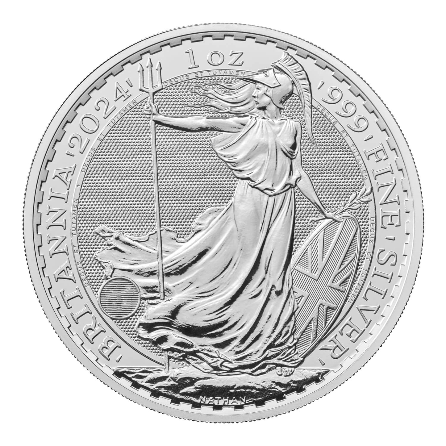 2024 King Charles III Britannia 1oz Fine Silver