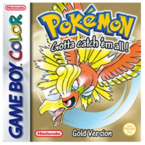 Gameboy Colour - Pokemon Gold With Manual Boxed