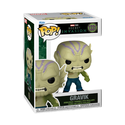 Funko Pop! - Marvel Secret Invasion [1331] Gravik (3+) Preowned