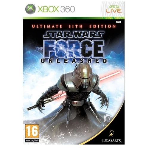 Xbox 360 - Star Wars Force Unleashed Ultimate Sith Edition (12) Preowned