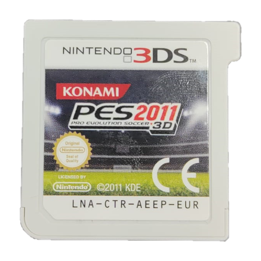 3DS - PES 2011 3D Unboxed (3) Preowned