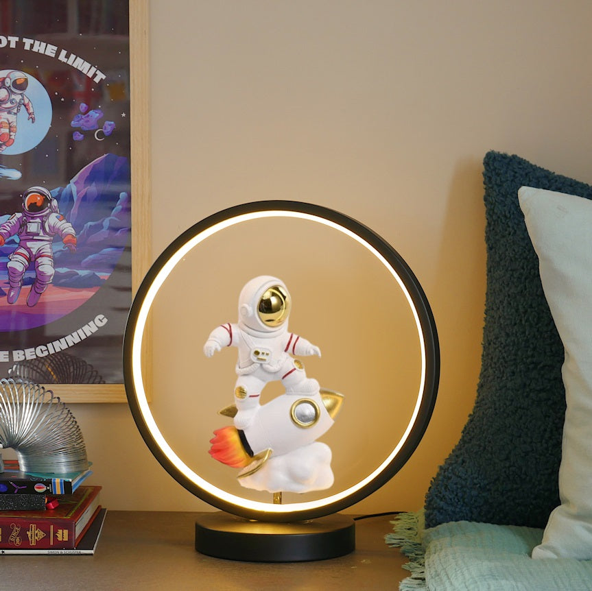 Astro Series Ultra Cool Astronaut figurine LED Ring Lights