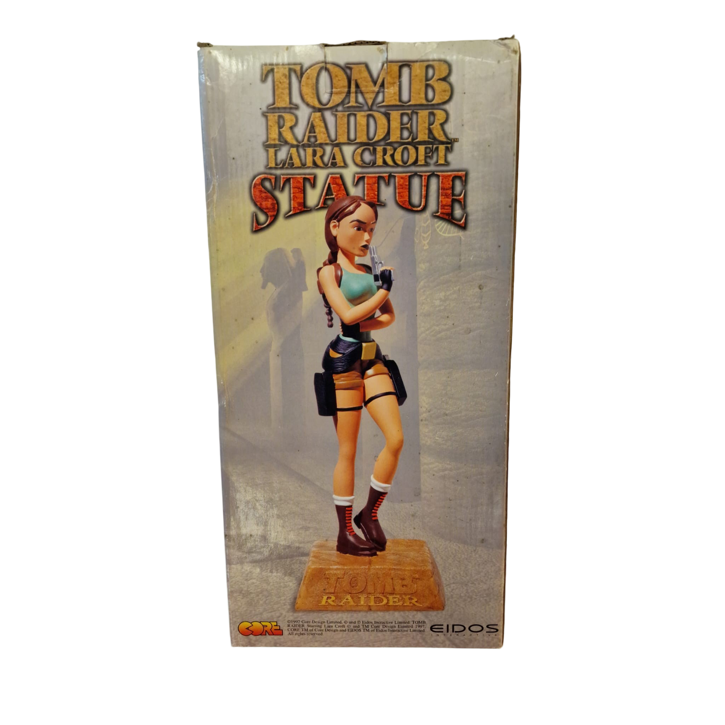 Core - Tomb Raider Lara Croft 14" Statue (3+) Preowned