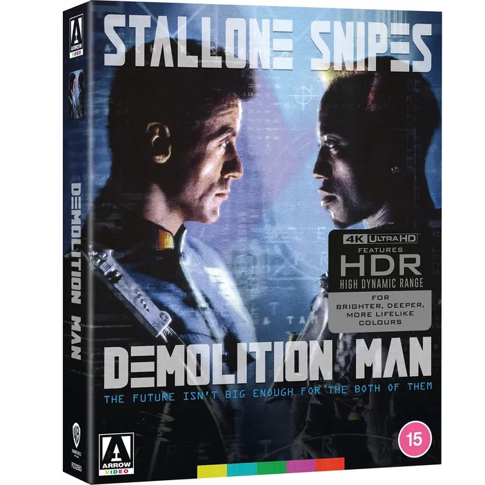 4K Blu-Ray - Demolition Man Arrow Collector's Edition (15) Preowned