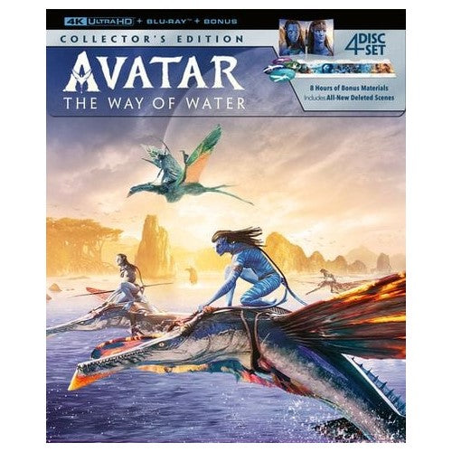 4K Blu-Ray - Avatar The Way Of Water Collectors Edition (4 Disc) Preowned