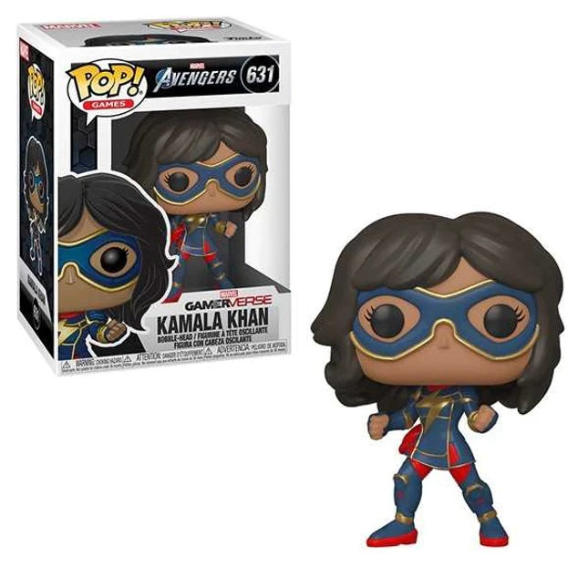 Funko Pop! - Marvel Avengers [631] Kamala Khan (3+) Preowned