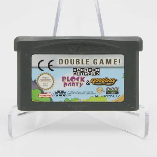Gameboy Advance - Cartoon Network Double Game Block Party & Speedway Unboxed Preowned