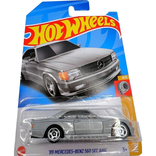 Hot Wheels - Turbo - '89 Mercedes-benz 560 Sec Amg (3+) Preowned