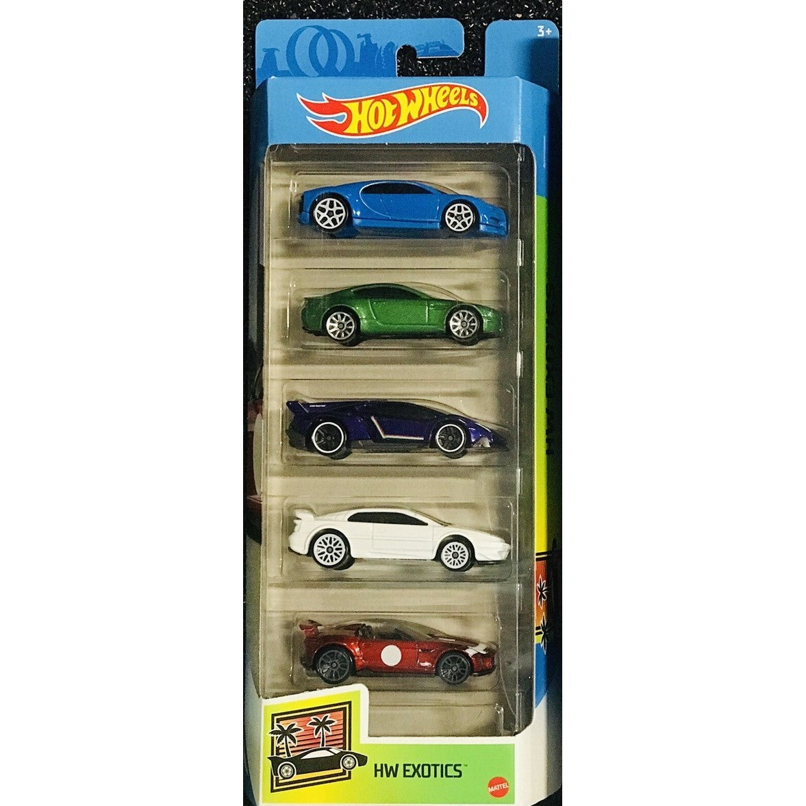 Hot Wheels - Exotics 5 Pack (3+) Preowned