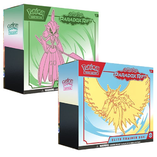 Pokemon TCG: Scarlet & Violet 4 - Paradox Rift Elite Trainer Box Design May Vary