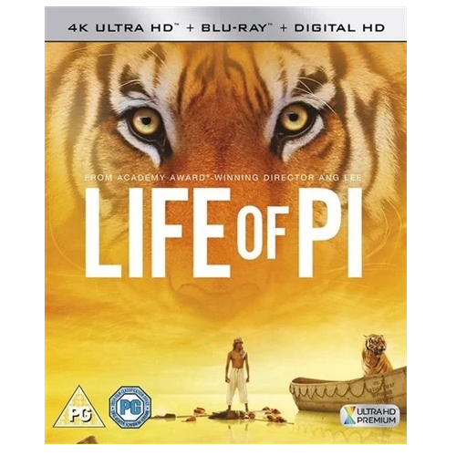 4K Blu-Ray - Life Of Pi (PG) Preowned