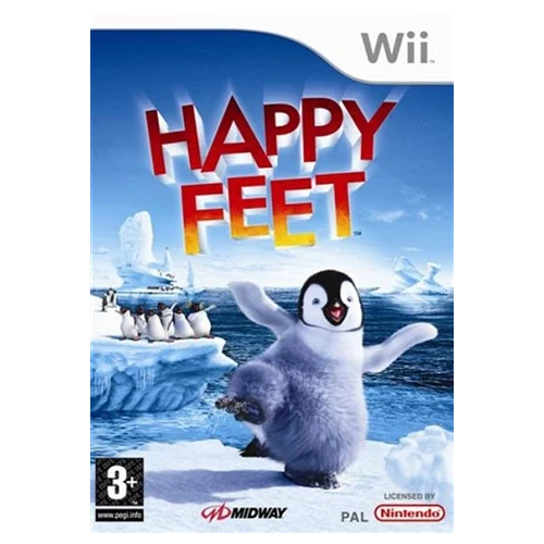 Wii - Happy Feet  (3+) Preowned