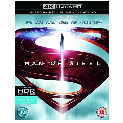 4K Blu-Ray - Man Of Steel (12) Preowned