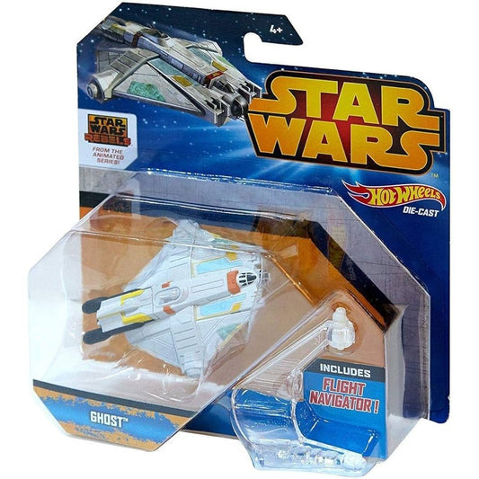 Hot Wheels - Star Wars Ghost With Flight Navigator (4+) Preowned