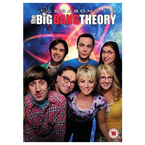 DVD Boxset - The Big Bang Theory Seasons 1-8 (15) Preowned
