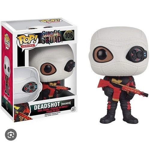 Funko Pop! - Suicide Squad [106] Deadshot Masked (3+) Preowned