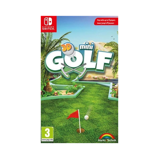 Switch  - 3D Mini Golf (3) Preowned