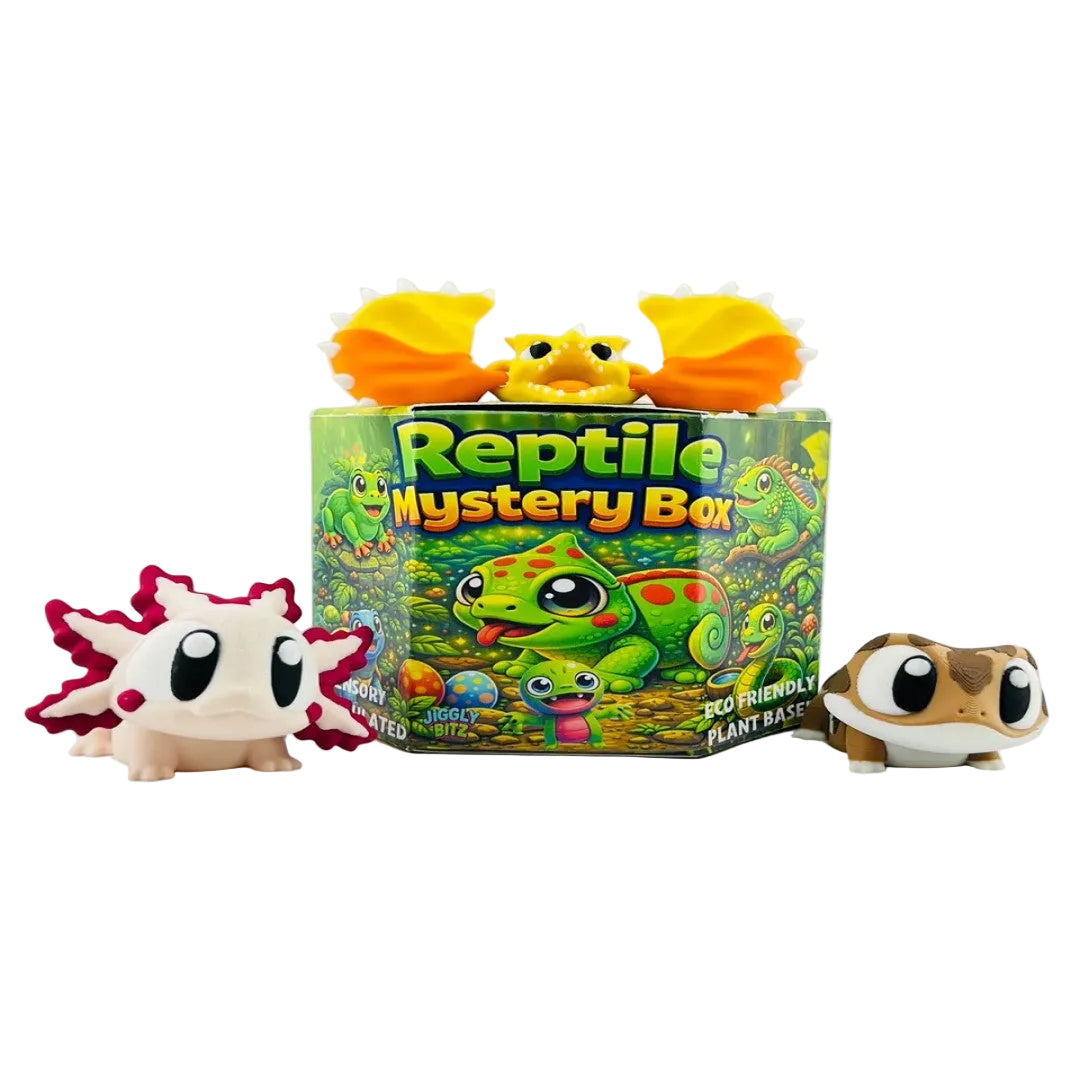 Jiggly Bitz - Reptile Mystery Box (3+) Sealed