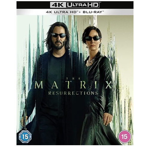 4K Blu-Ray - The Matrix Resurrections (15) Preowned