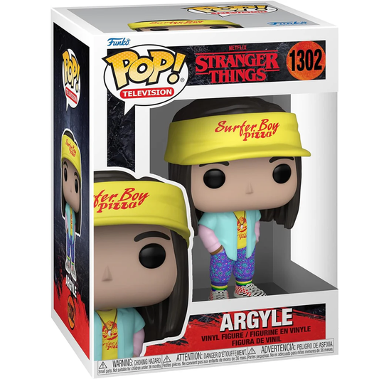 Funko Pop - Stranger Things [1302] Argyle (3+) Preowned