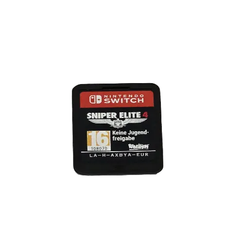 Switch - Sniper Elite 4 (16) Unboxed Preowned